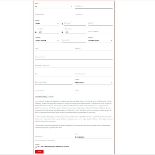 Ayil Membership Form